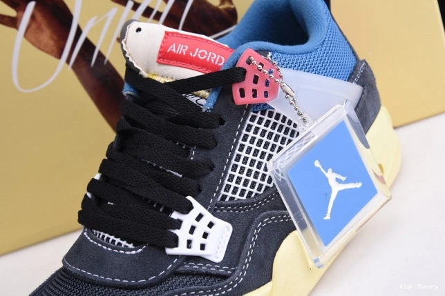 Kicked Out Shoe Store DC9533-001 UNION NOIR JORDAN AIR OFF RETRO 4 0703